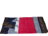 TUSSAR SILK PRINT SAREE